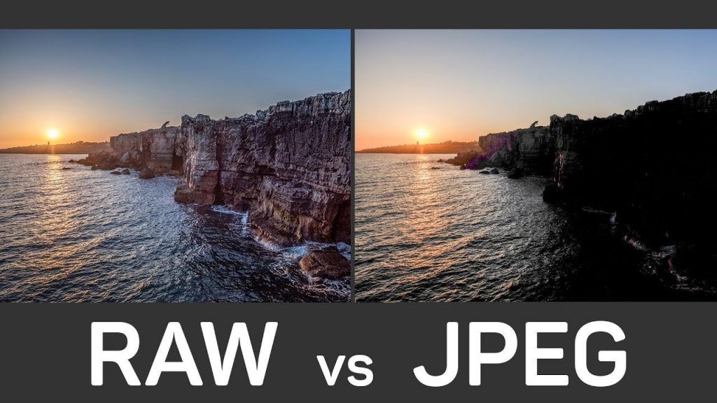 raw vs jpeg photo