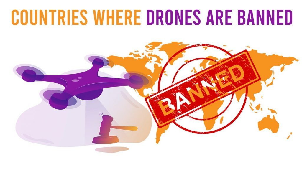 countries where drones are banned