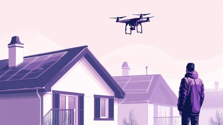 Drone Flying on your Property
