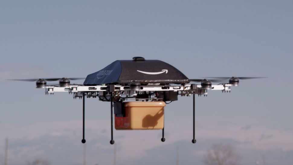 amazon drones as delivery method