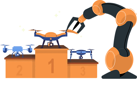 best-drones-podium-arm
