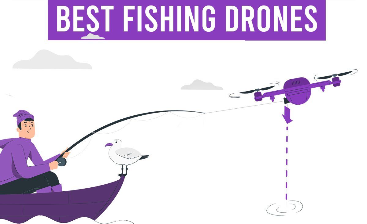 5 Best Fishing Drones In 2024 (Ultimate Drone Fishing Guide)