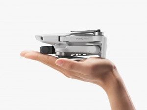 dji mini 2 hold in hand under 250g history
