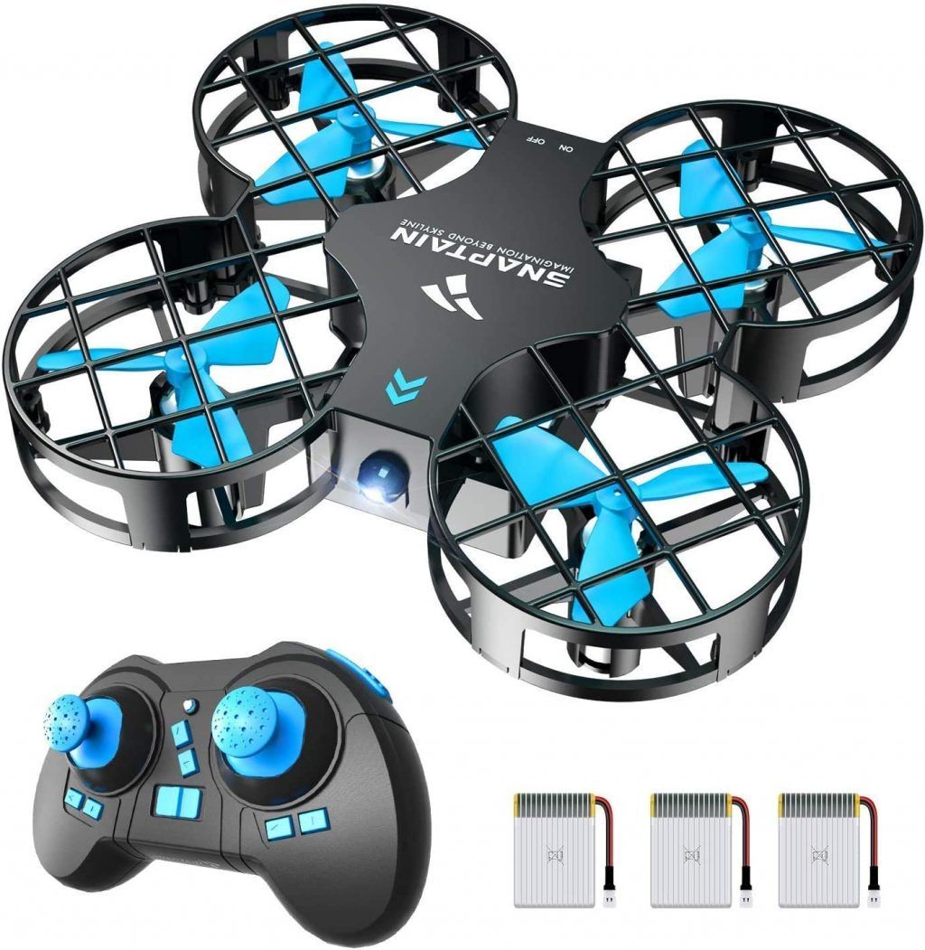 snaptain h823h pocket drone blue